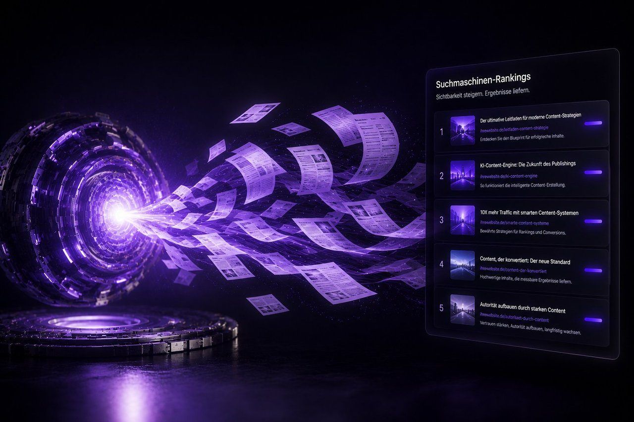 Content-Engine — automatisch erstellte Blog-Artikel verbessern das Google-Ranking